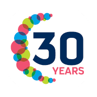 (200×200) 30th Anniversary – Web circle full logo 7